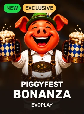 Piggyfest Bonanza pokie by Evoplay in the Rollero lobby